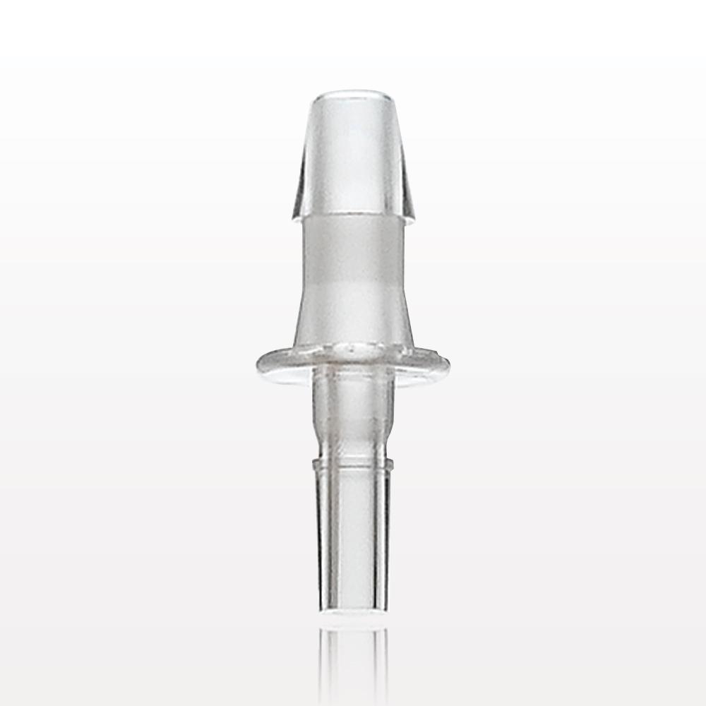 Male Luer Slip, Barbed, Clear