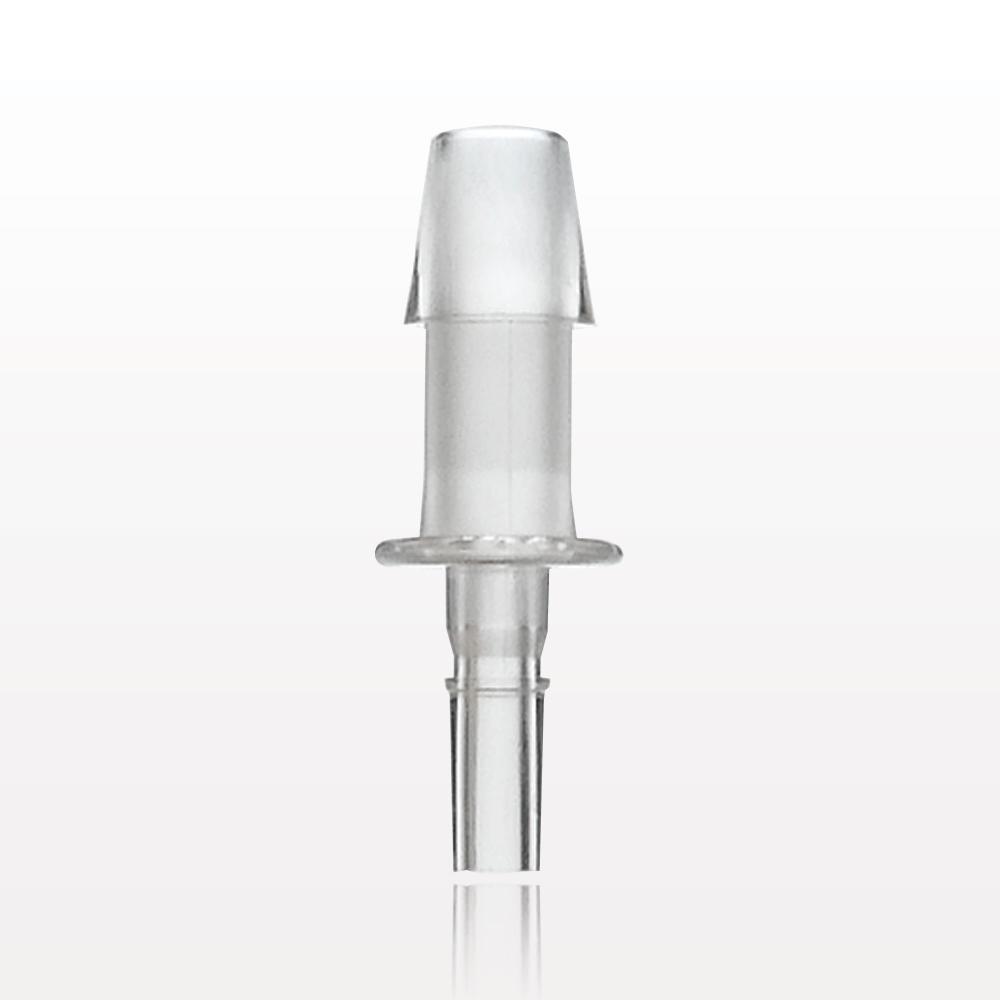 Male Luer Slip, Barbed, Clear