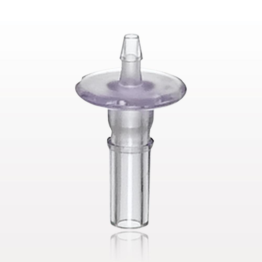 Male Luer Slip, Barbed, Clear