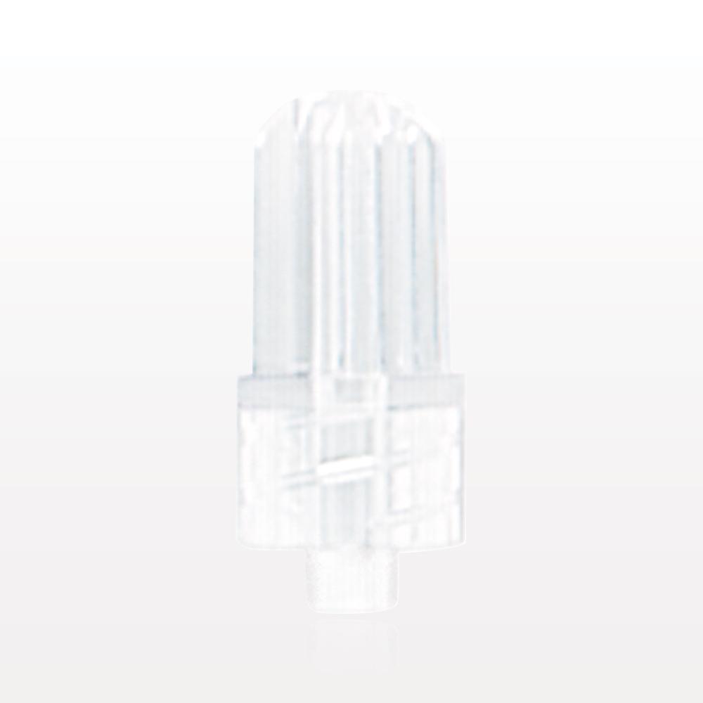 Male Luer Cap, Non-Vented, Clear