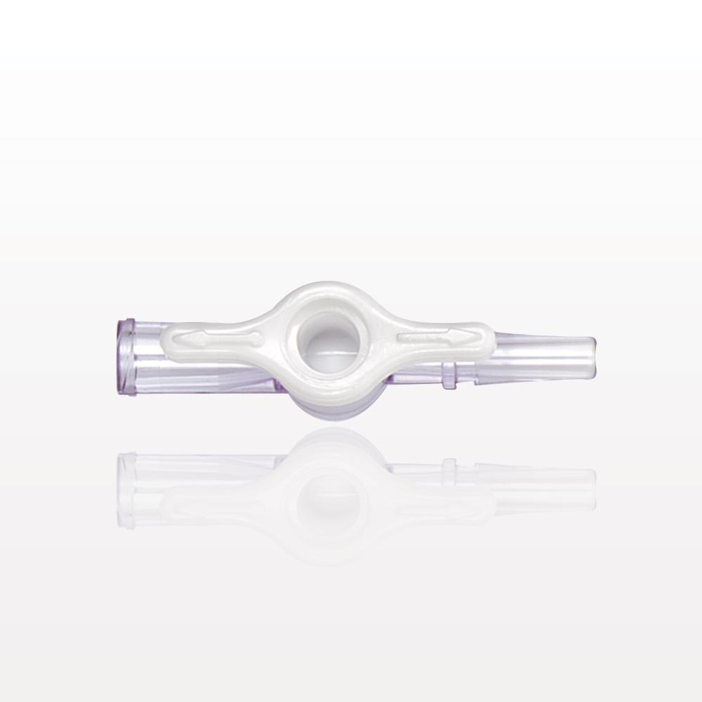 1-Way Stopcock, Female Luer Lock, Male Luer Slip