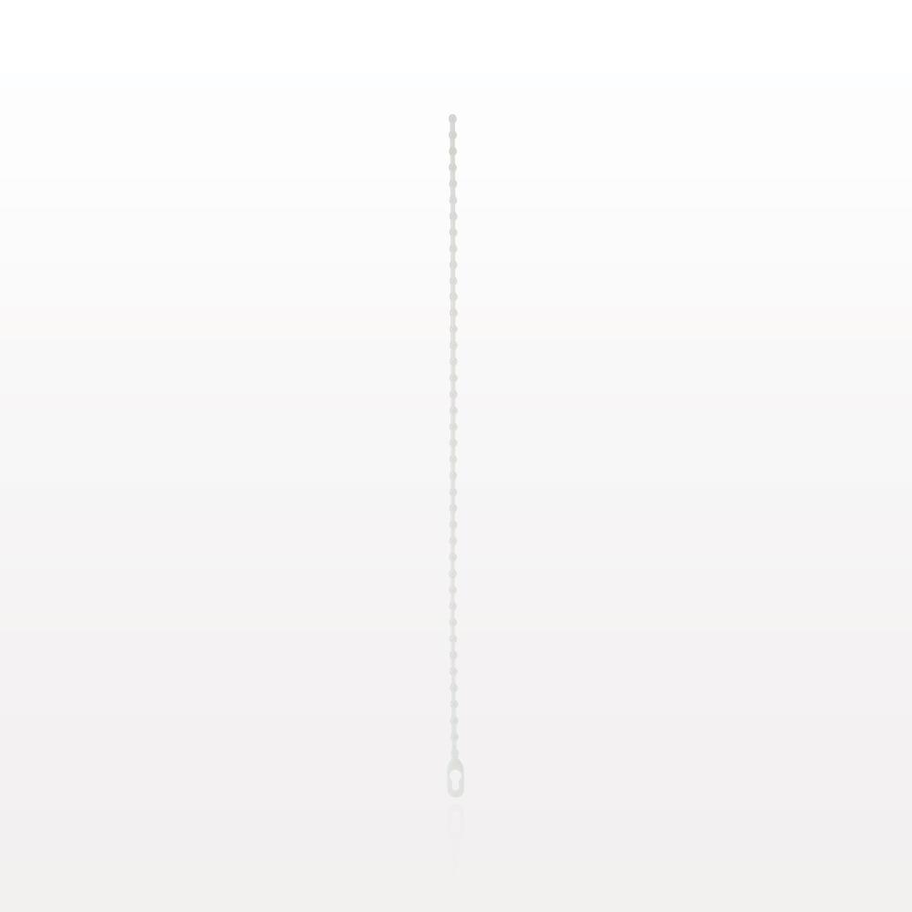 General Purpose Re-opening Beaded Tie, Natural