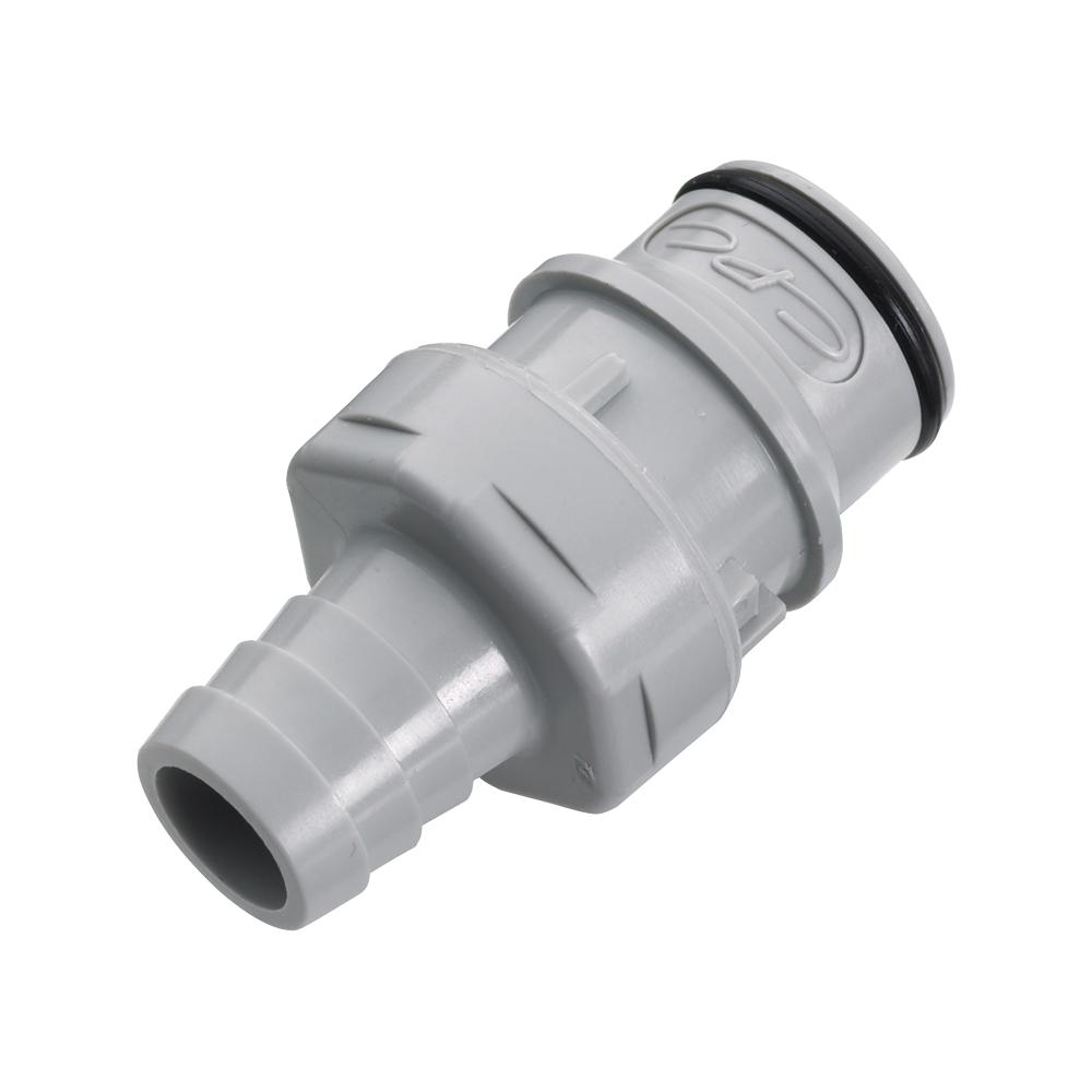 HFC35 Connector, Body, Valved, Barbed