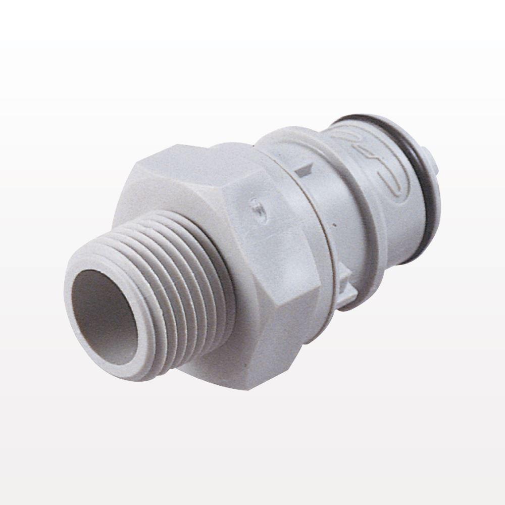 HFC12 Connector, Insert, Valved, Threaded