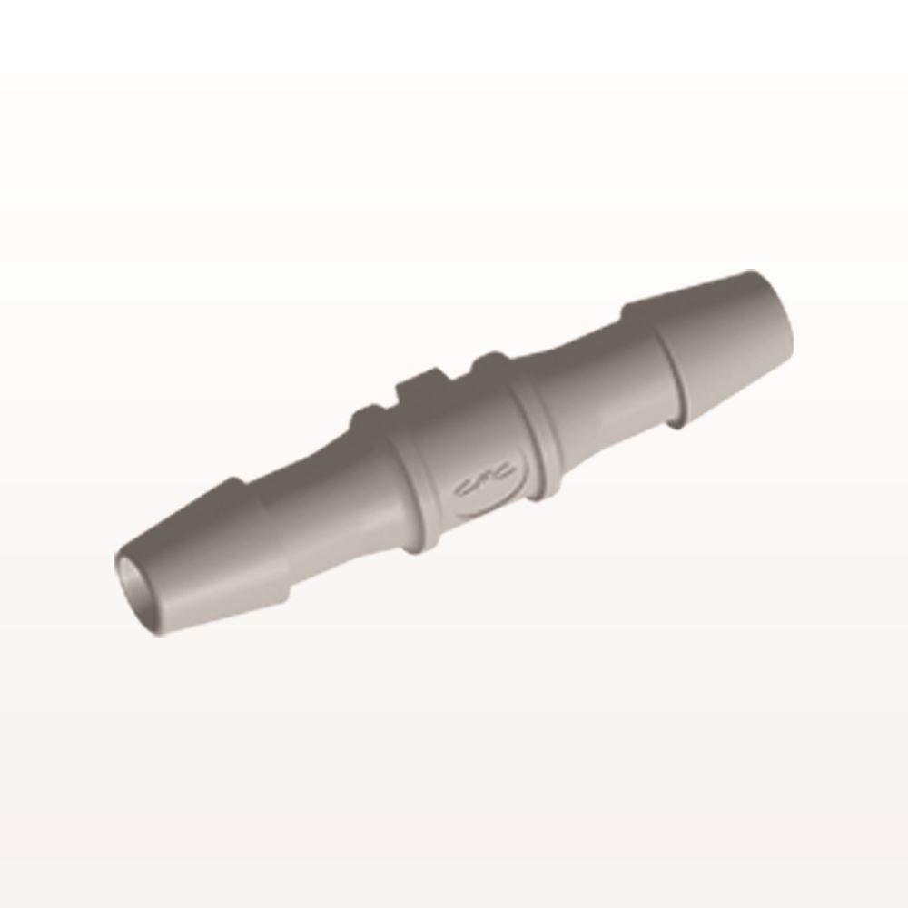 Straight Connector, Barbed, Natural, 100/Bag