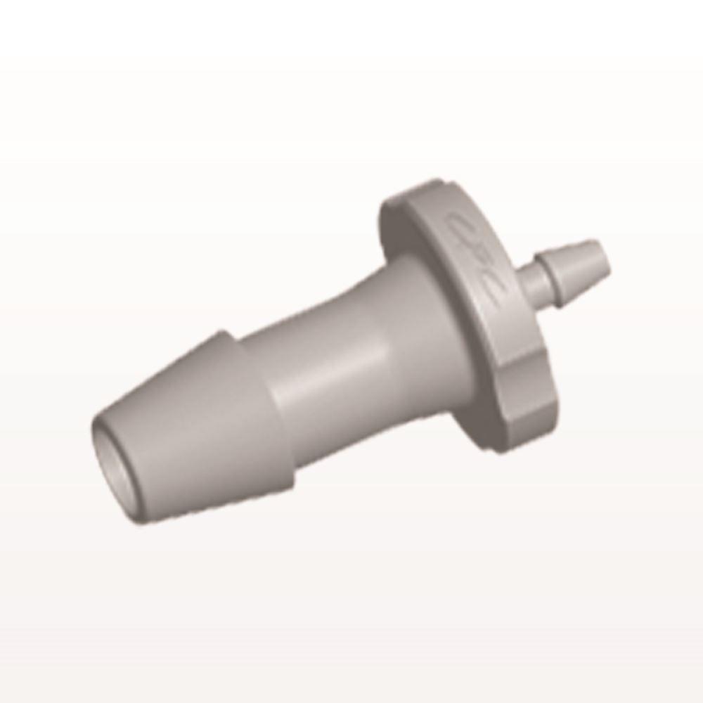 Straight Connector, Reducer, Barbed, Natural, 100/Bag