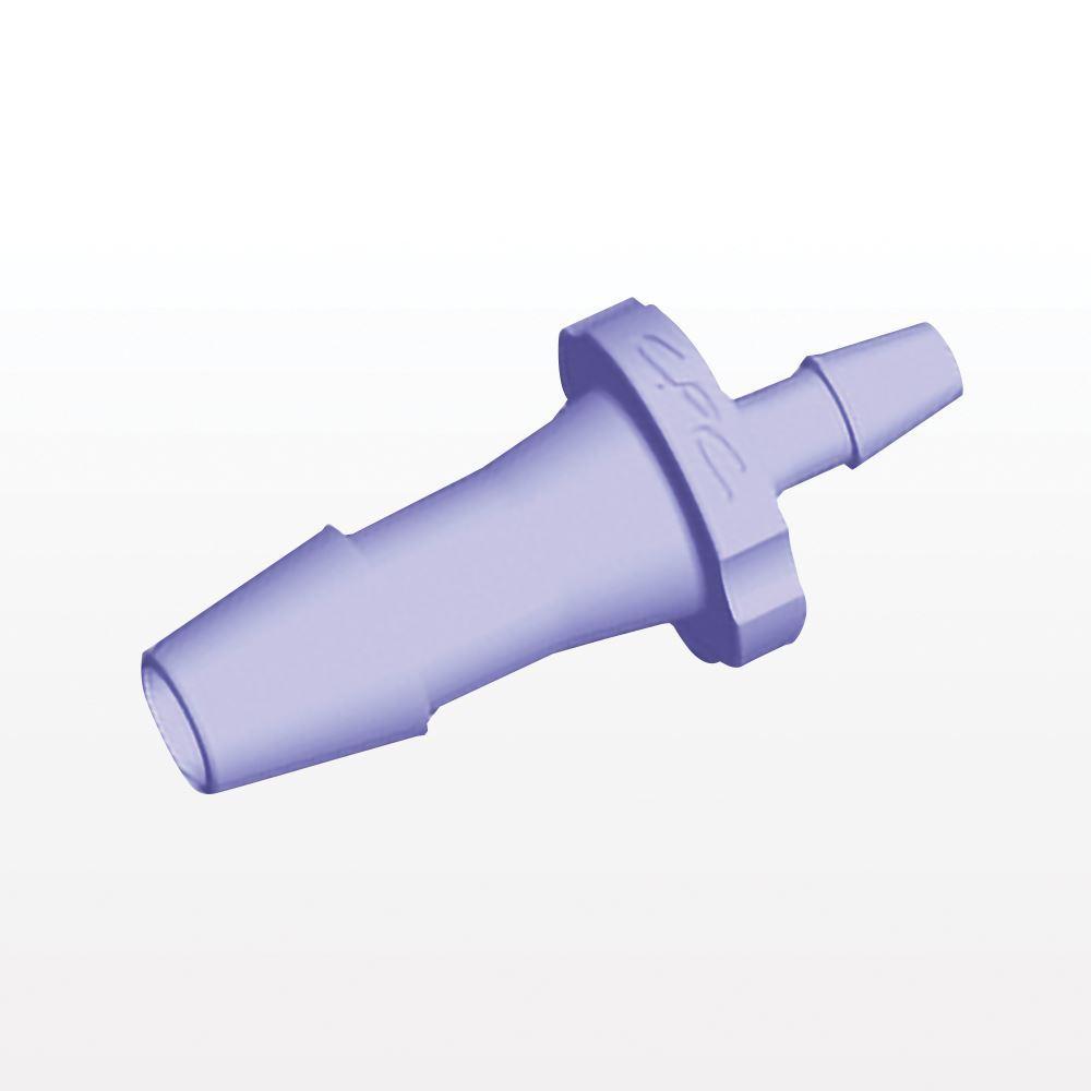 Straight Connector, Reducer, Barbed, Natural, 100/Bag