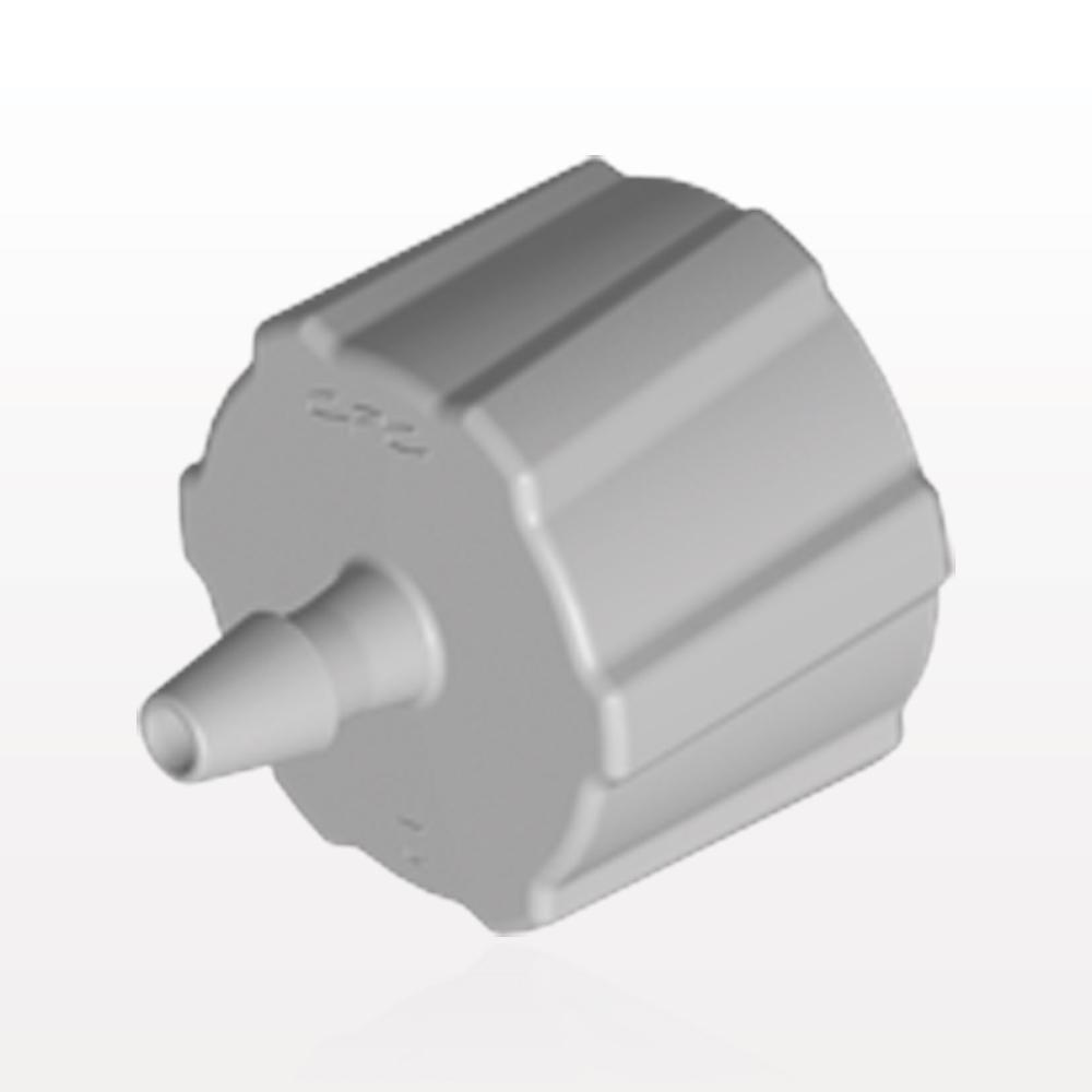 Male Luer Lock, Barbed, Natural, 100/Bag