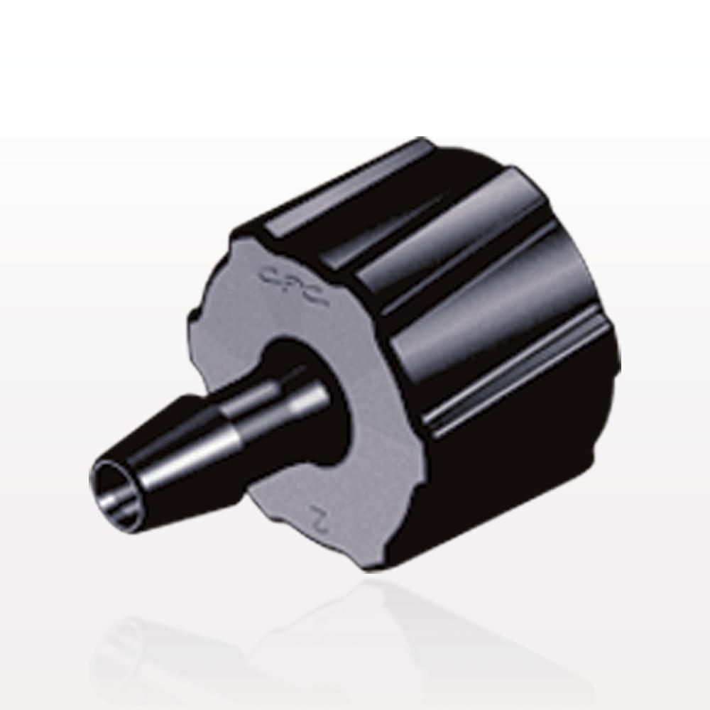 Male Luer Lock, Barbed, Black, 100/Bag