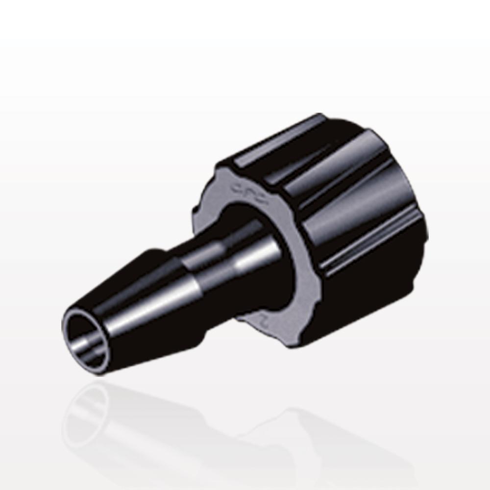 Male Luer Lock, Barbed, Black, 100/Bag