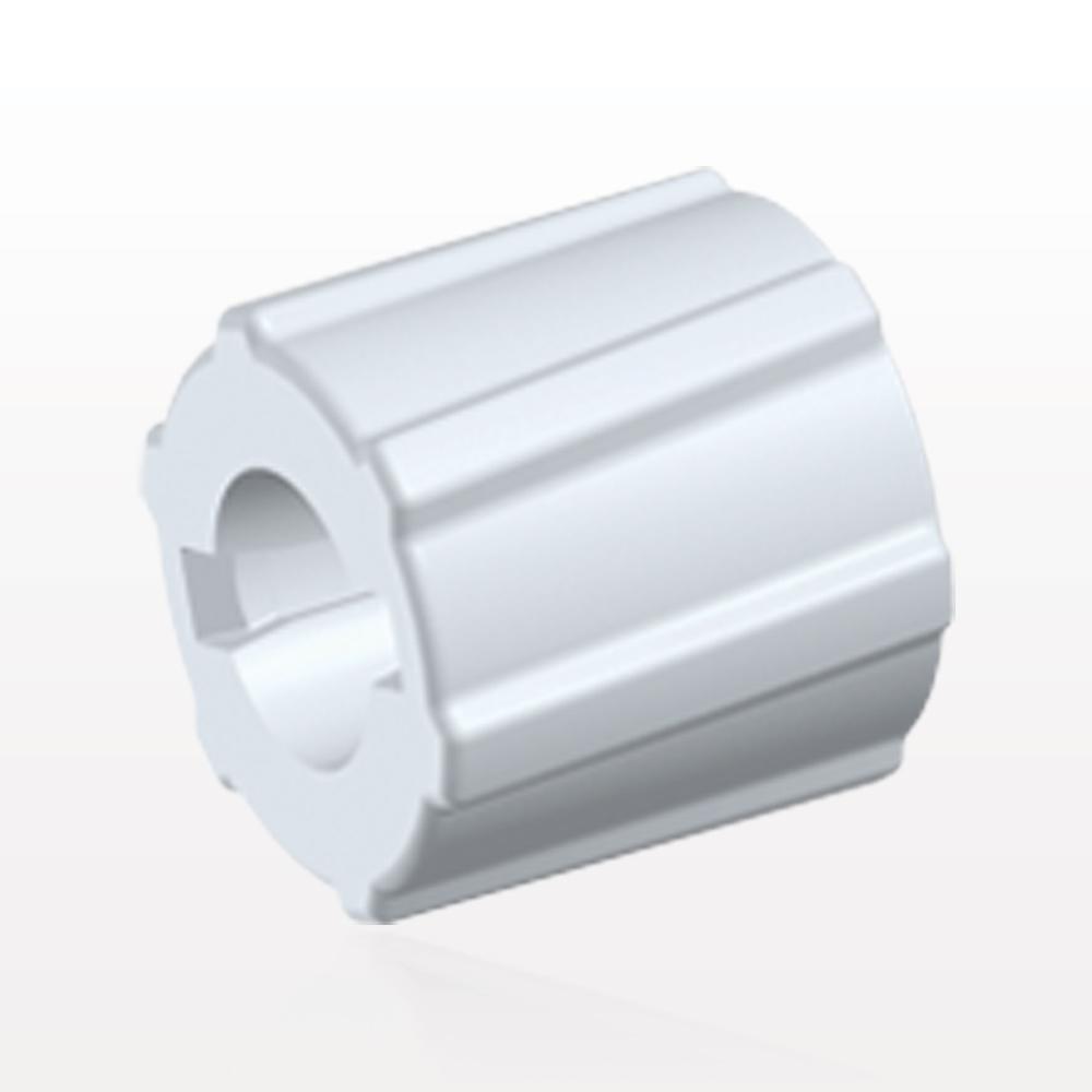 Fixed Lock Ring, White, 100/Bag