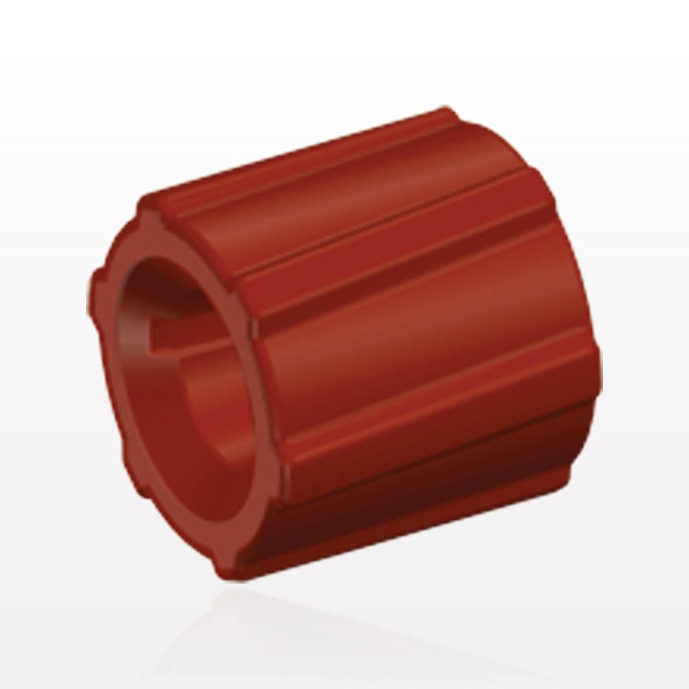 Fixed Lock Ring, Red, 100/Bag