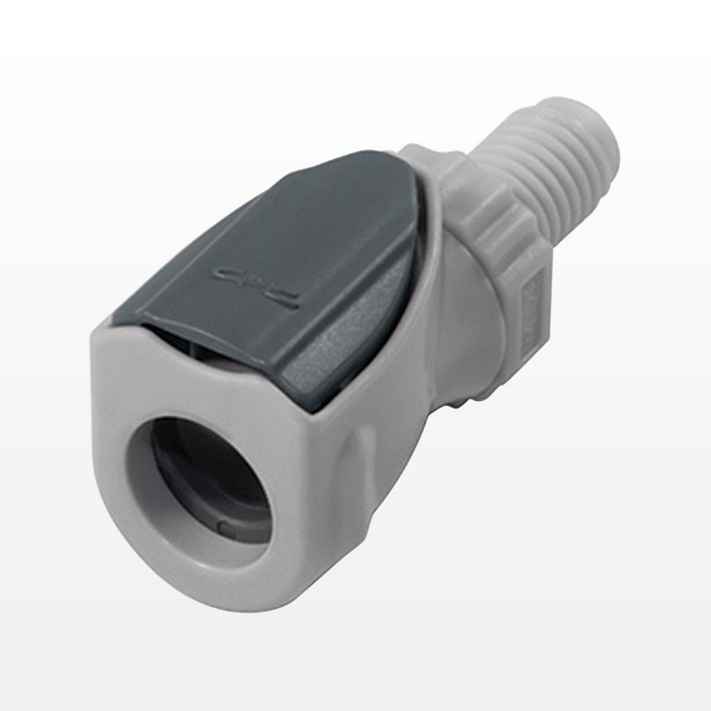 NS1 Connector, Body, Valved, Threaded