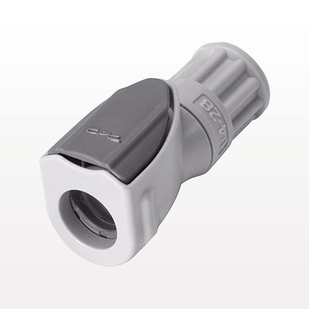 NS1 Connector, Body, Valved, Threaded