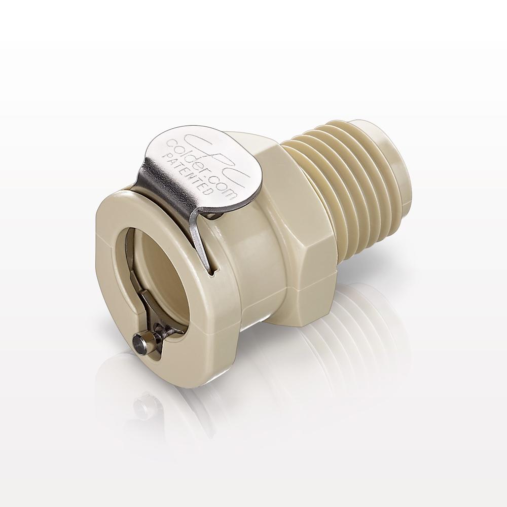 PLC12 Connector, Body, Non-Valved, Threaded