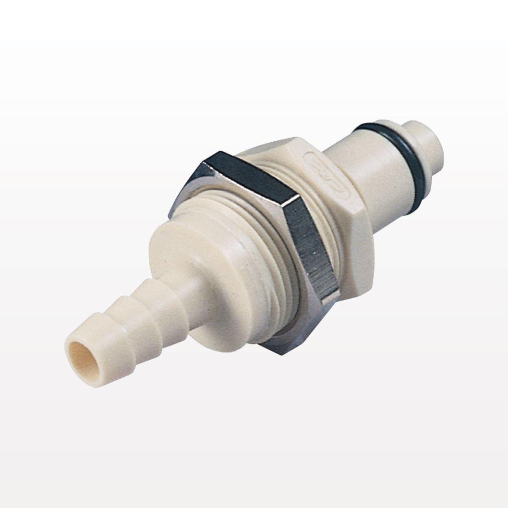 PLC12 Connector, Panel Mount Insert, Non-Valved, Barbed