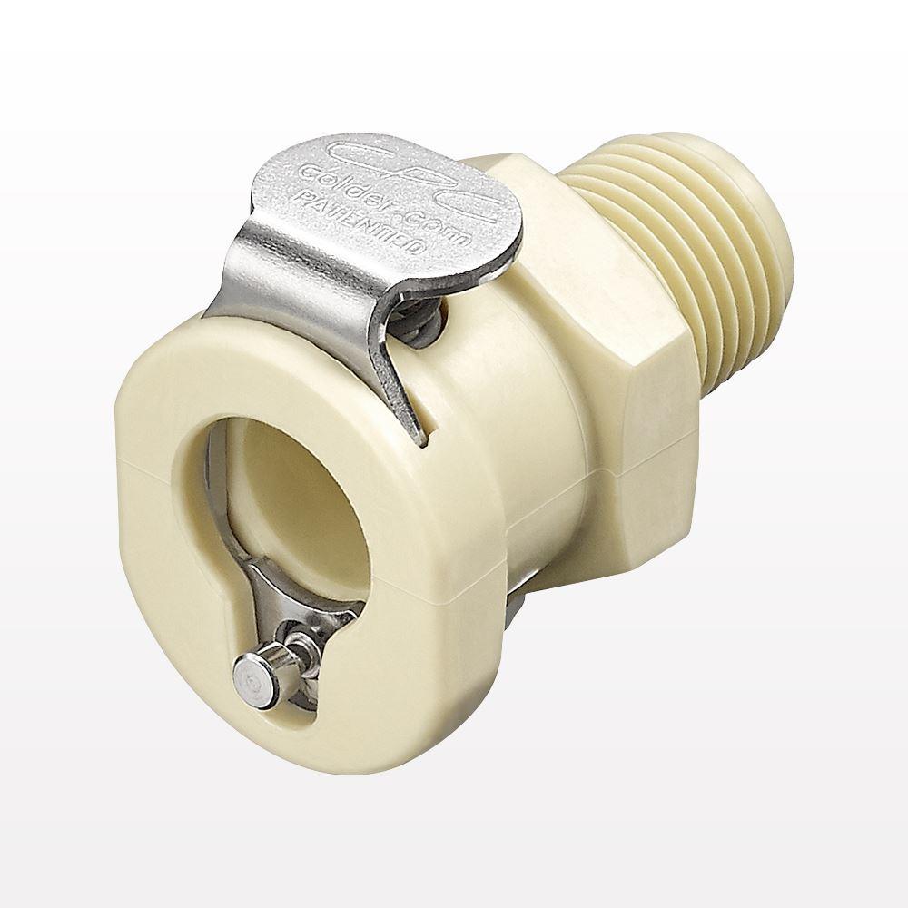PMC12 Connector, Body, Valved, Threaded