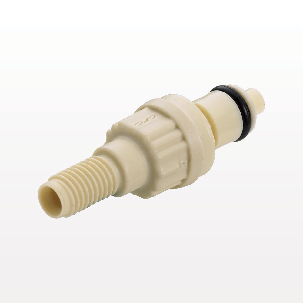 PMC12 Connector, Insert, Valved, Threaded