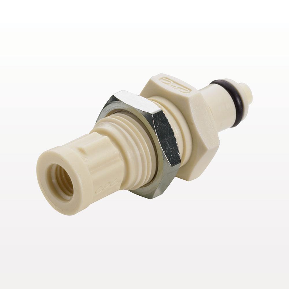 PMC12 Connector, Panel Mount Body, Valved