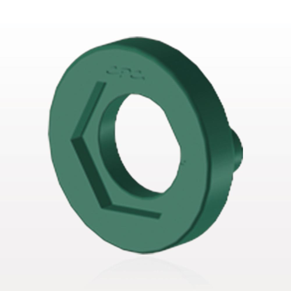 Color Code Ring, Green, 100/Bag