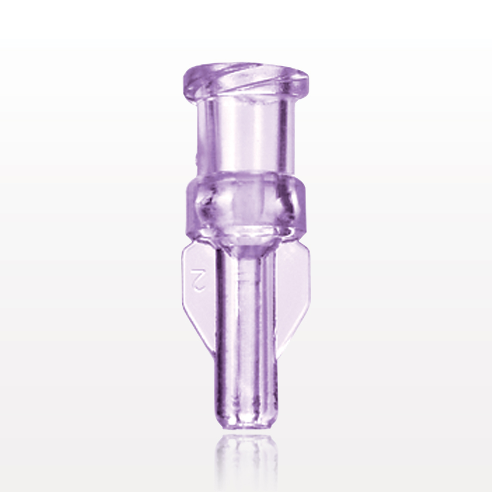 Female Luer Lock, Tubing Port, Clear
