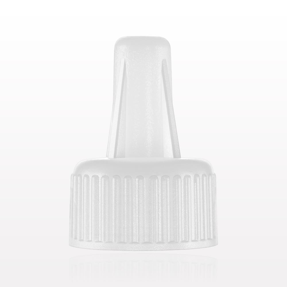 Large-Bore Male Cap, Vented, Natural