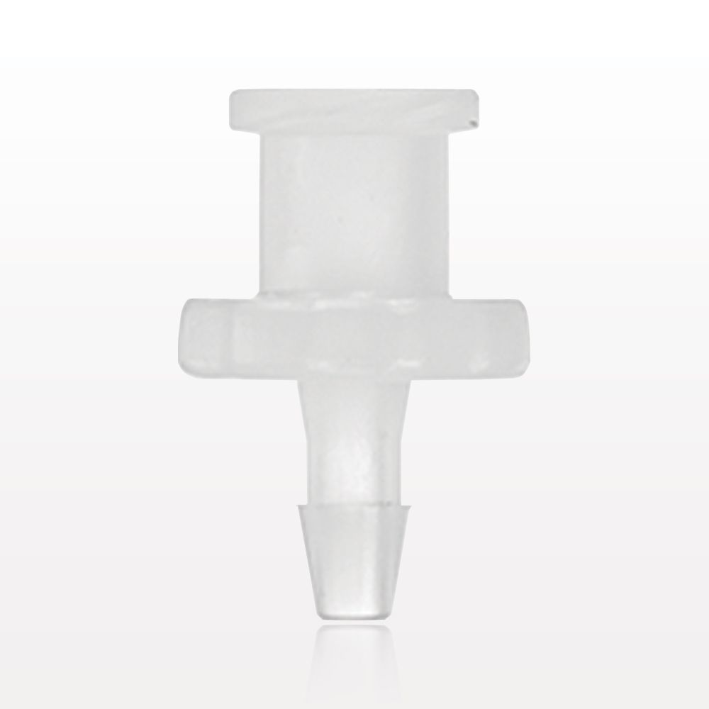 Female Luer Lock, Barbed, Natural