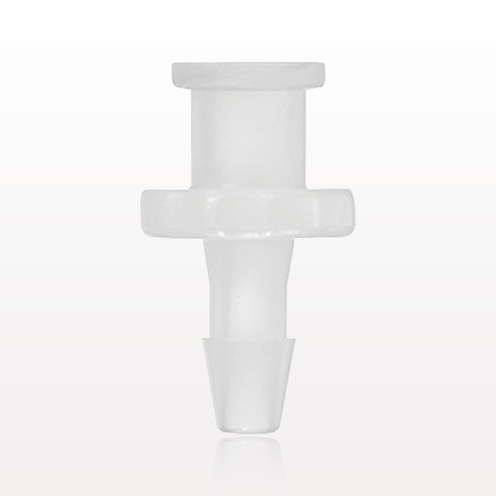 Female Luer Lock, Barbed, Natural