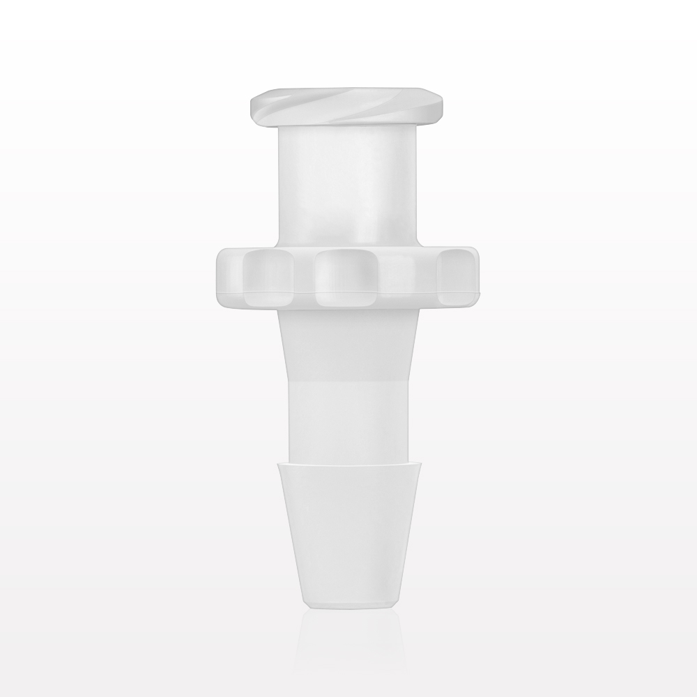 Female Luer Lock, Barbed, Natural