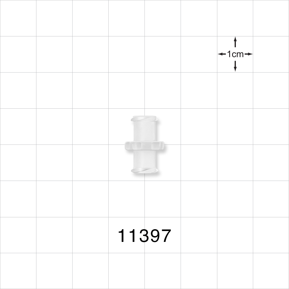 Female Luer Lock, Female Luer Lock, Natural