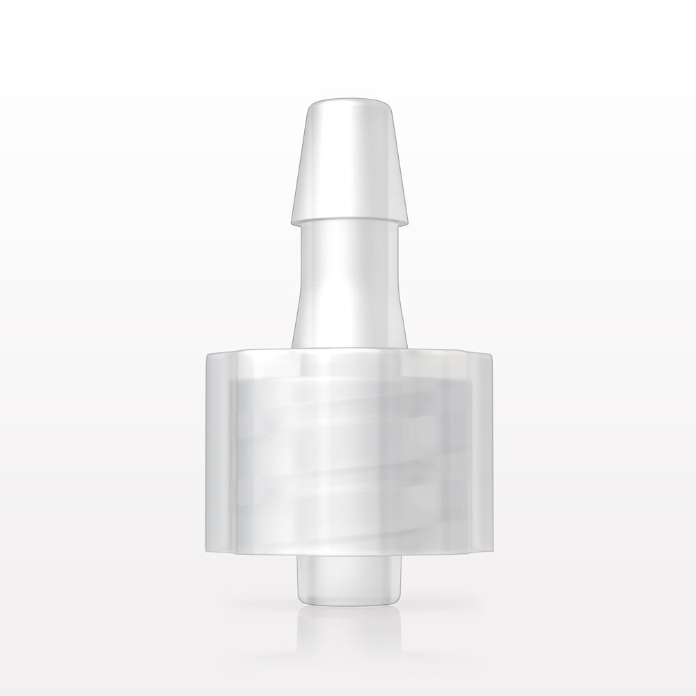 Male Luer Lock, Barbed, Natural