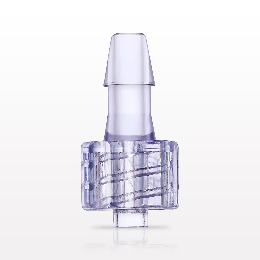 Male Luer Lock, Barbed, Clear