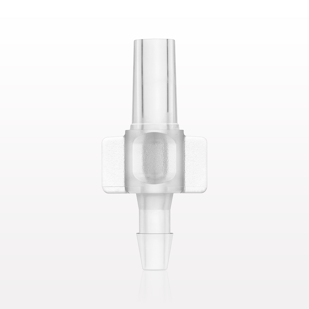 Male Luer Slip, Barbed, Natural