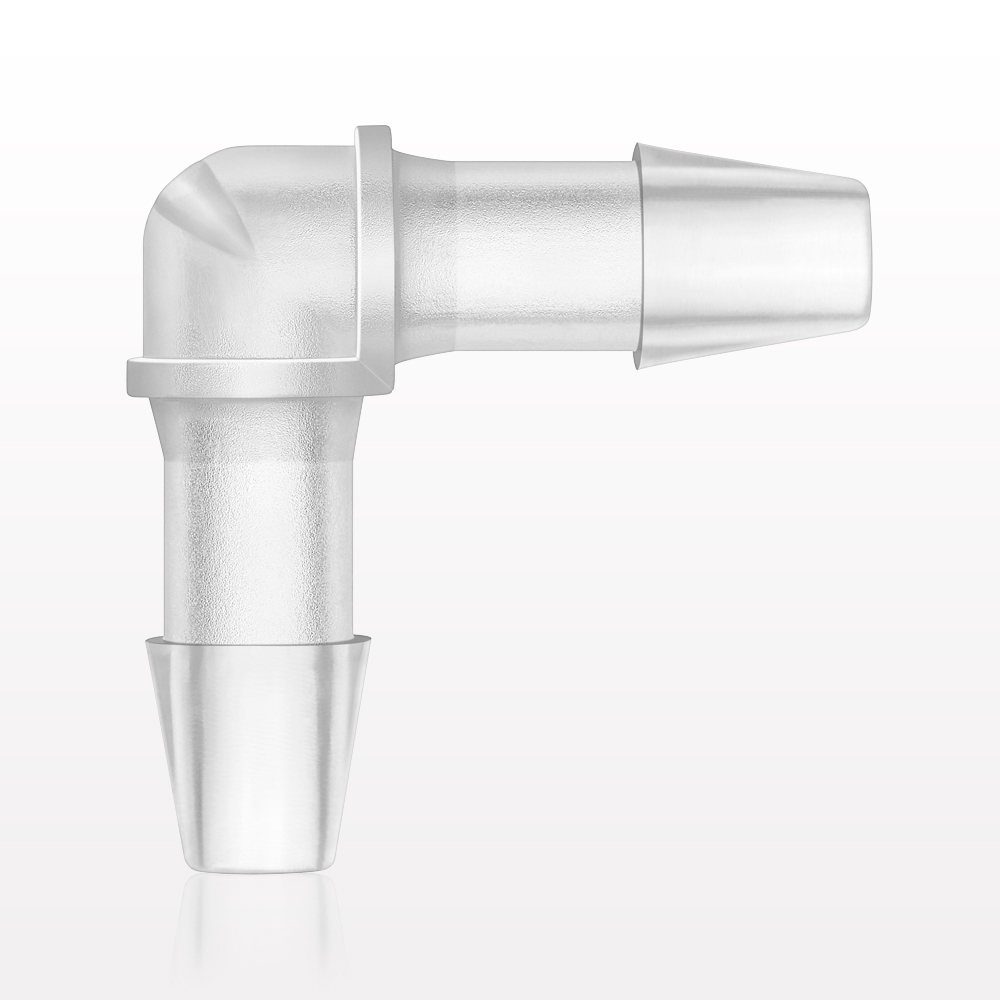 Elbow Connector, Barbed, Natural