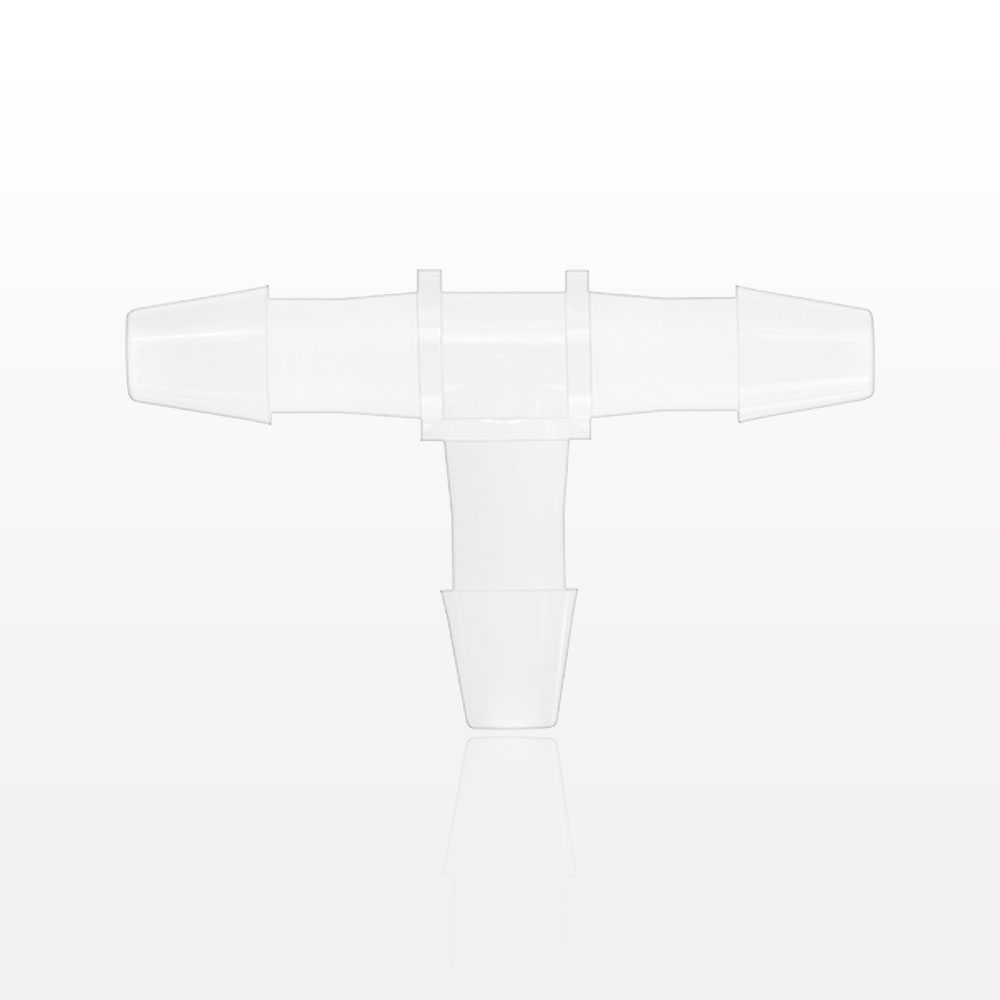 T Connector, Barbed, Natural