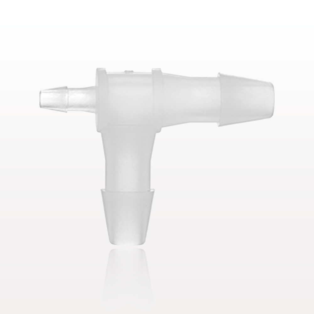 T Connector, Reducer, Barbed, Natural