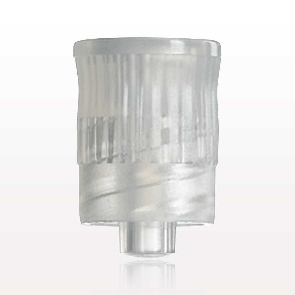 Male Luer Cap, Vented w/Hydrophobic Filter, Natural