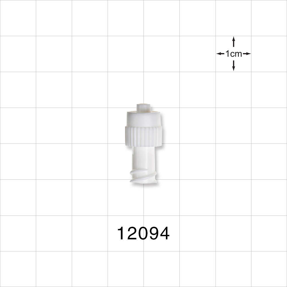 Double Dead-Ender Cap, Vented, White