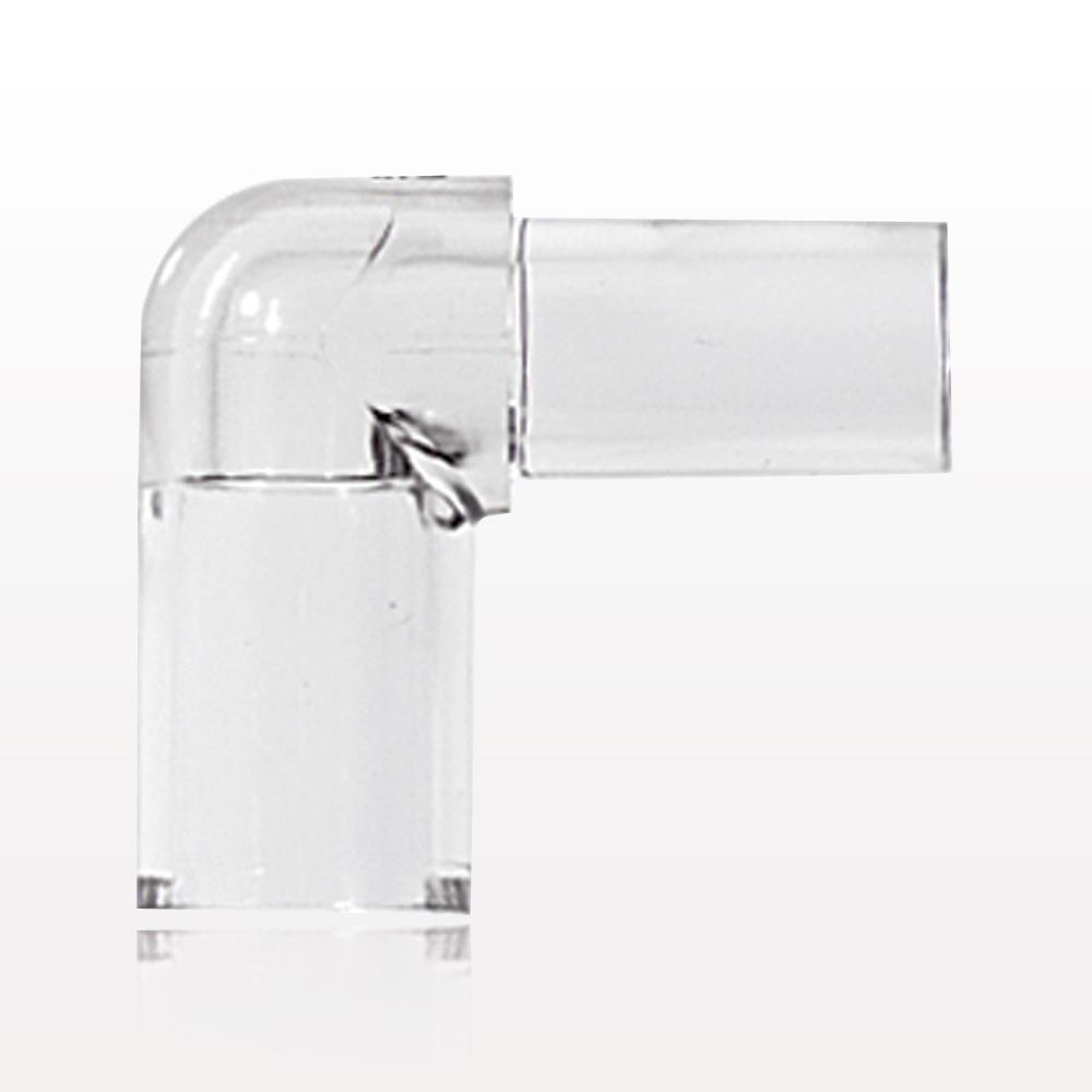 Elbow Connector, Clear
