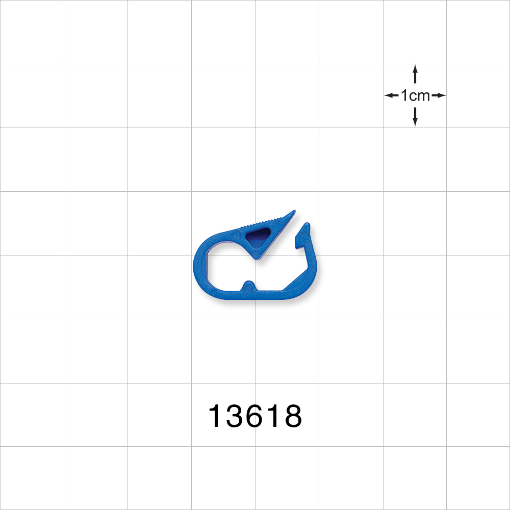 Pinch Clamp, Blue