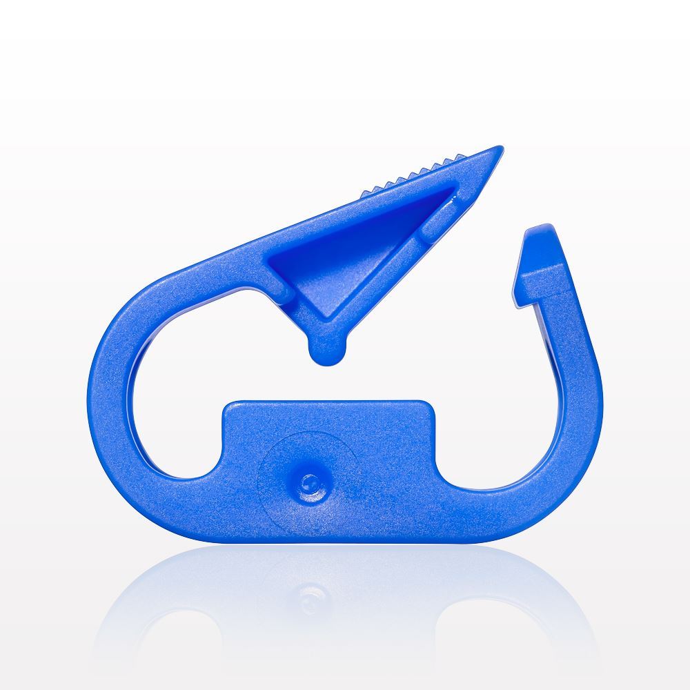 Pinch Clamp with Sidewall, Blue