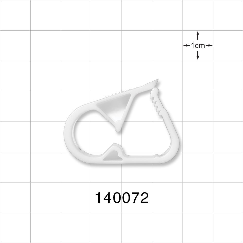 Pinch Clamp, White
