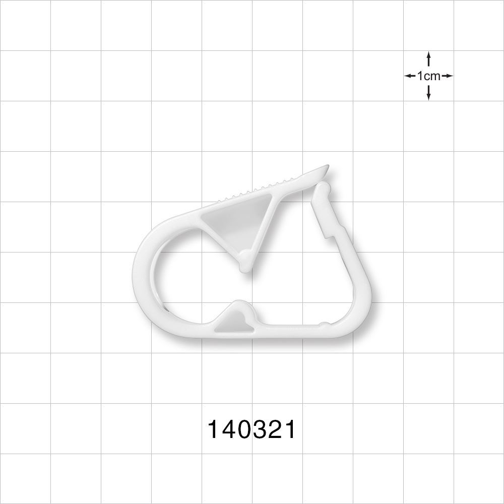 Pinch Clamp, White