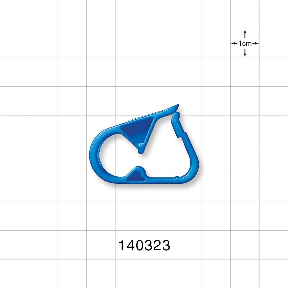 Pinch Clamp, Blue