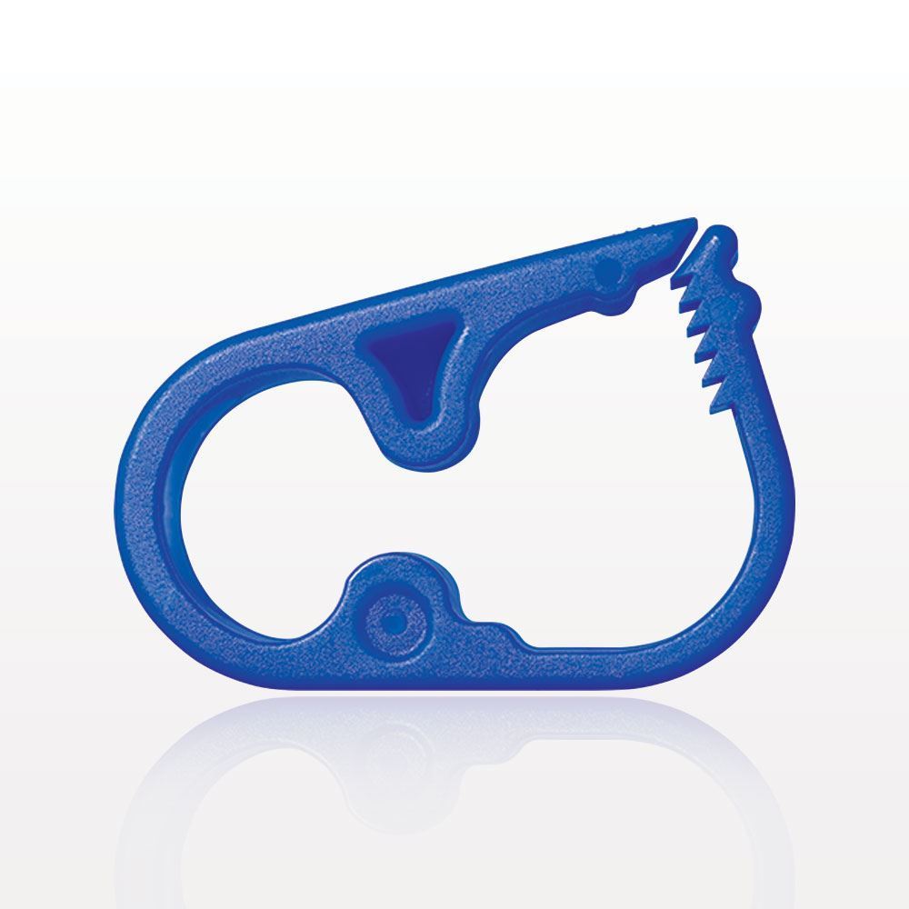 Pinch Clamp, Ratchet-Style, Blue