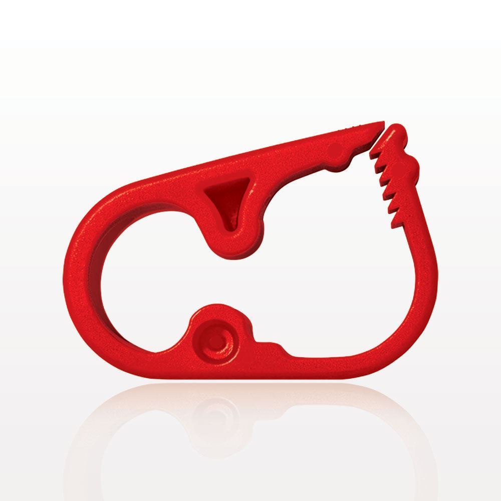 Pinch Clamp, Ratchet-Style, Red