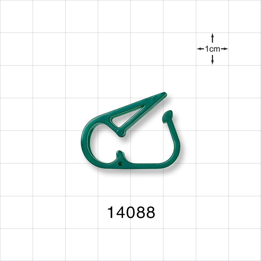 Pinch Clamp, Green