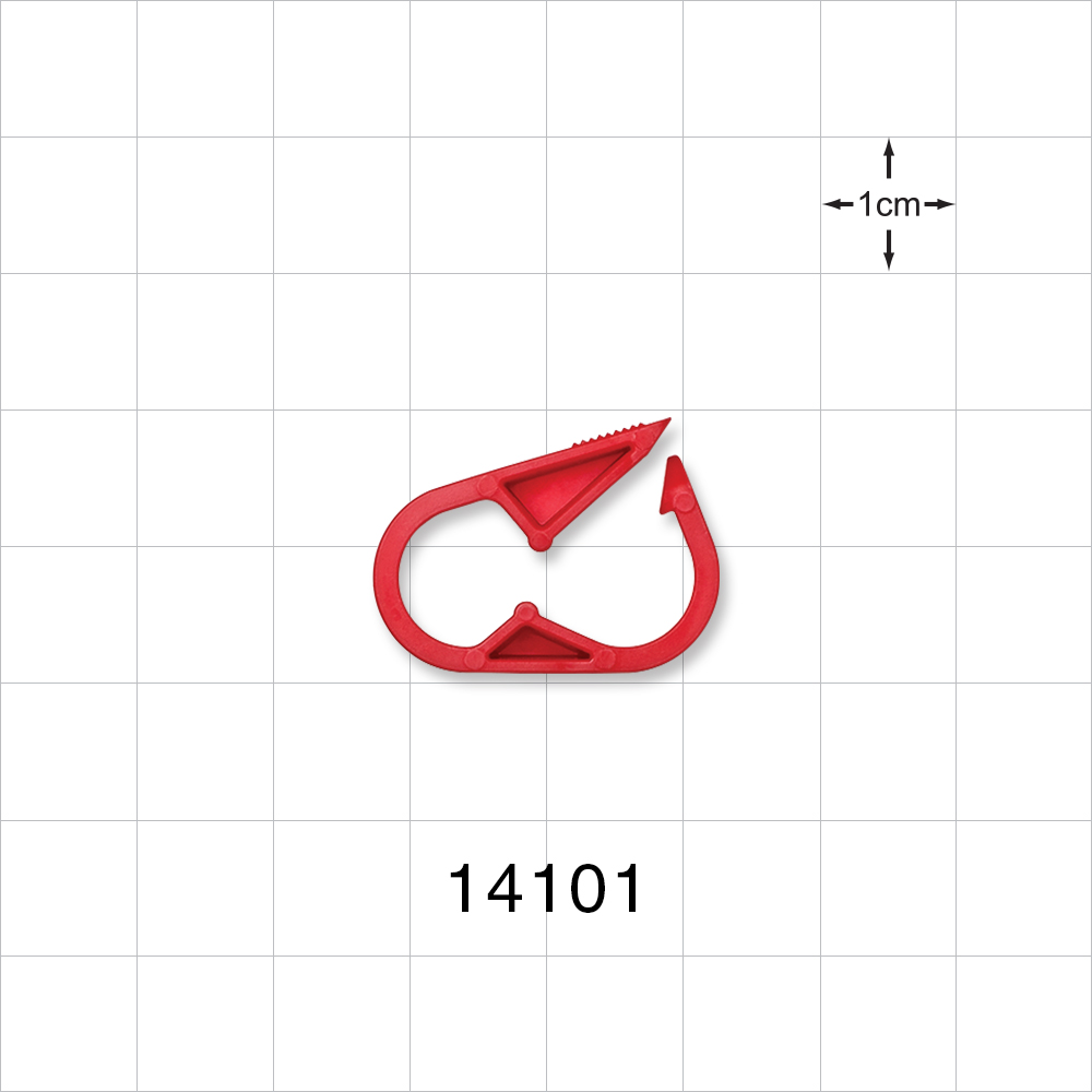 Pinch Clamp, Red