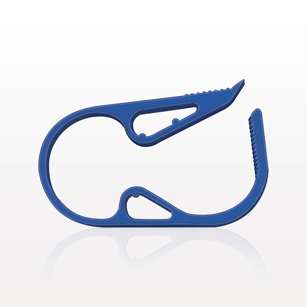 Pinch Clamp, Ratchet-Style, Blue