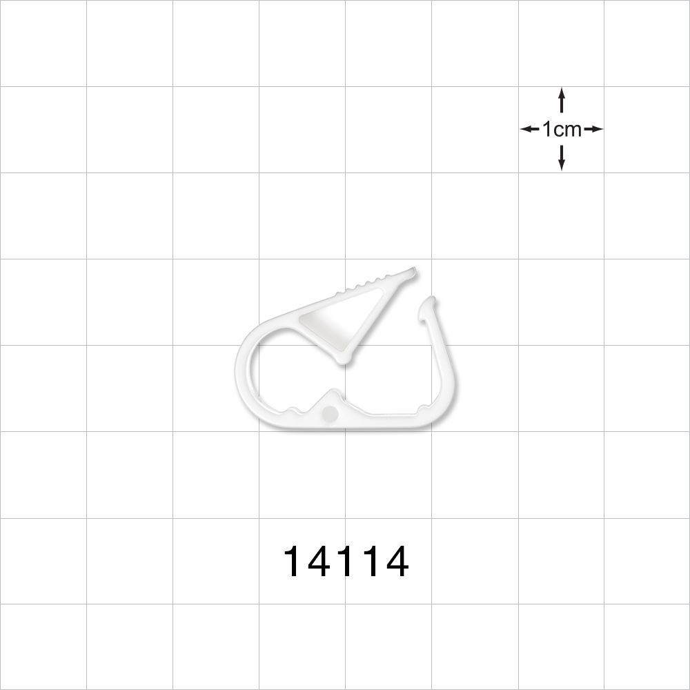 Pinch Clamp, White